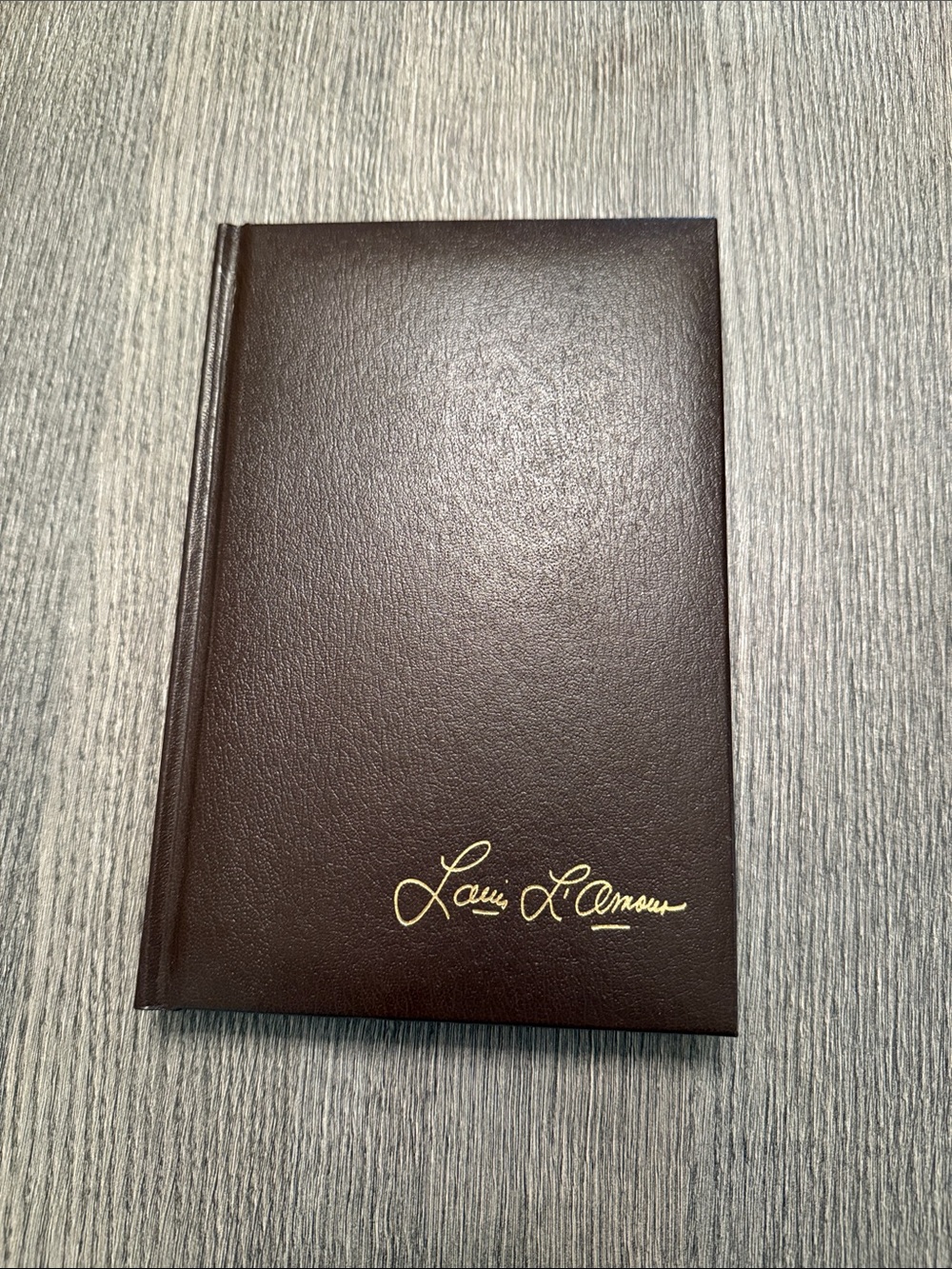 Westward The Tide - Louis L’Amour Leatherette Book